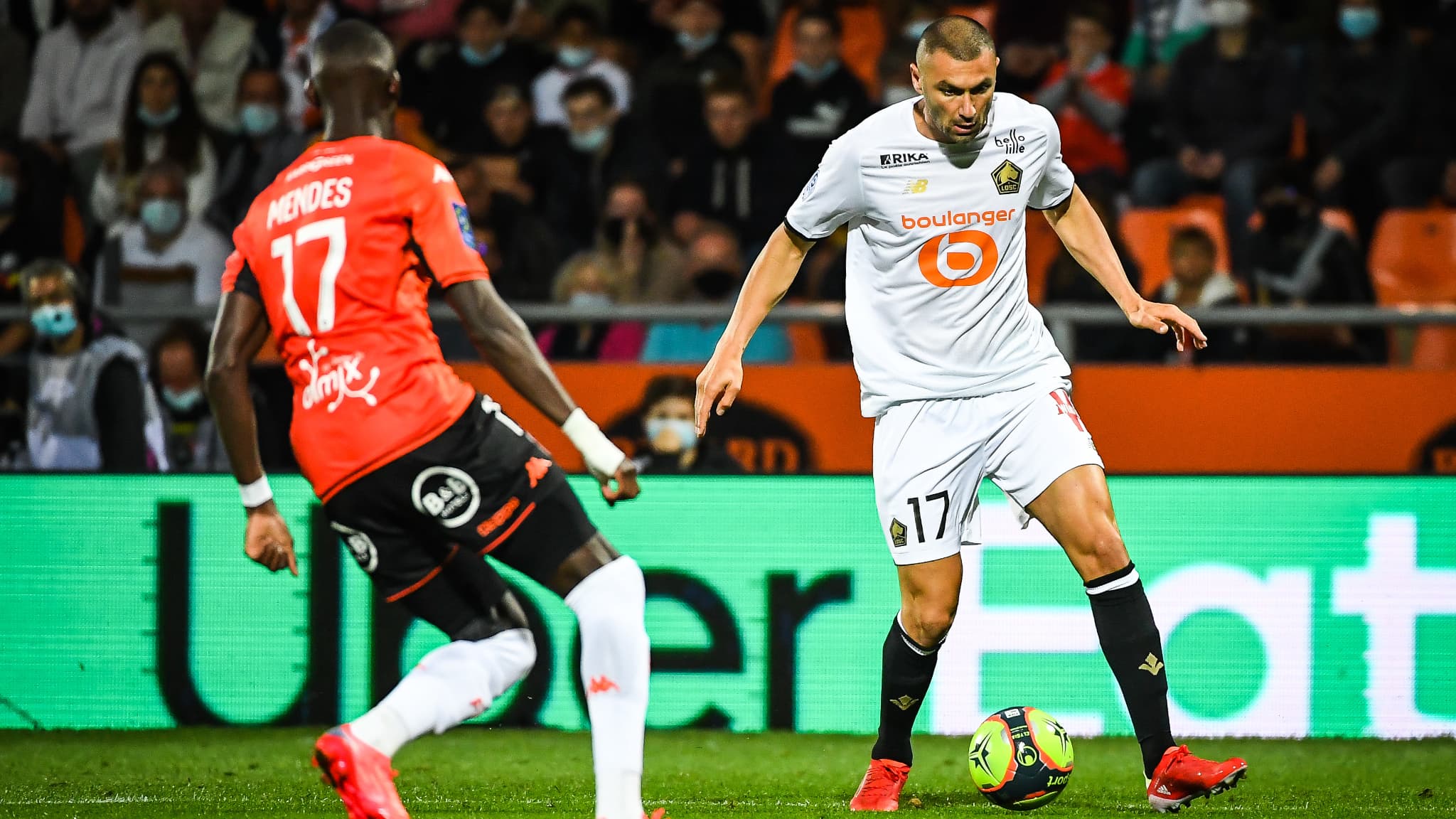 Lorient và Lille đối đầu tại vòng 5 giải Ligue 1 2021/22