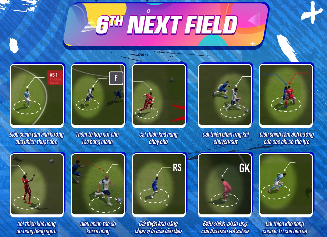 6th Next Field có gì mới?