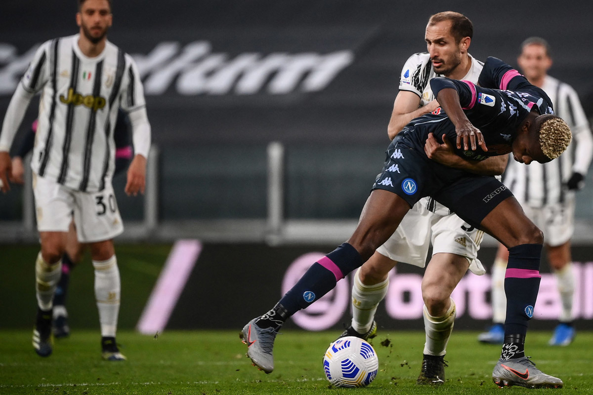 Juventus đến làm khách của Napoli trong lượt trận vòng 3 Serie A