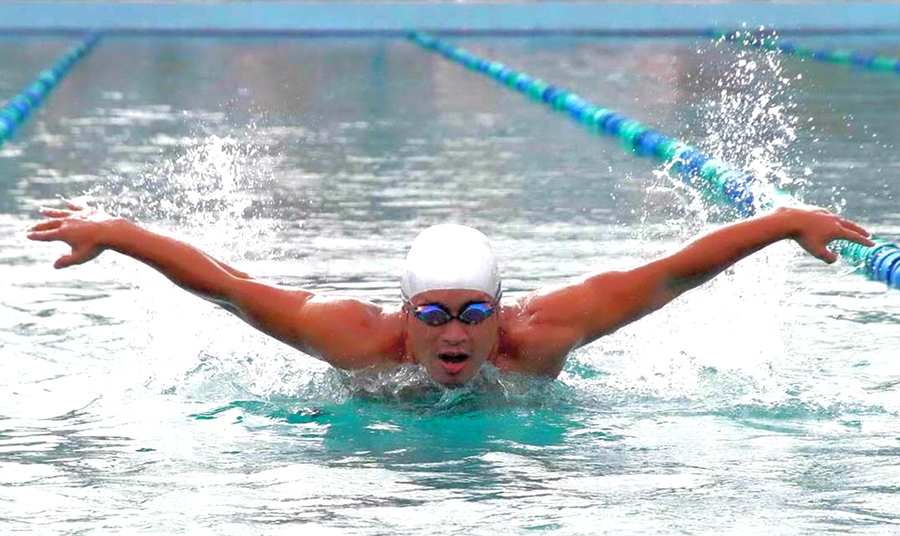 VĐV bơi lội Việt Nam về đích ở vị trí cuối cùng
