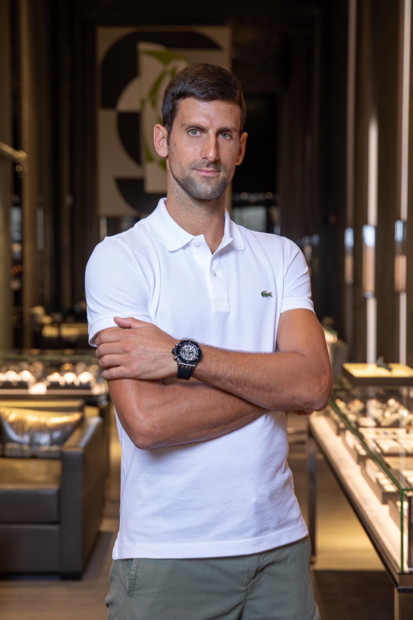 Thương hiệu đồng hồ Hublot mời Djokovic làm đại sứ