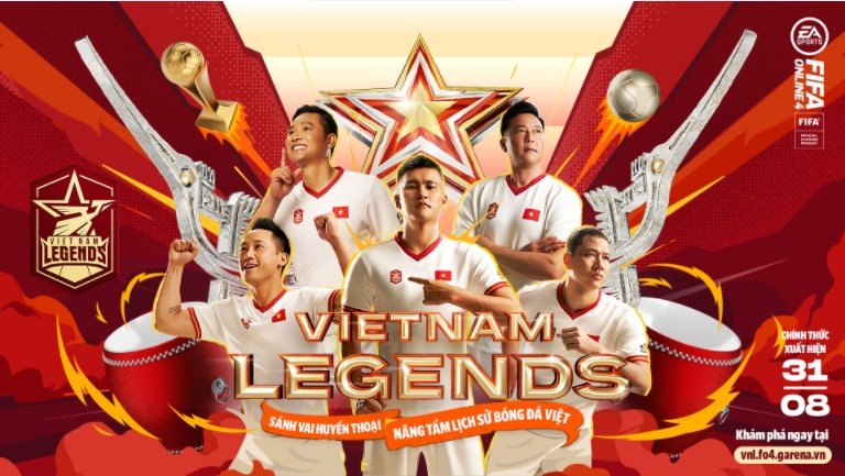 Thẻ Vietnam Legend sở hữu chỉ số đẹp trong FIFA Online 4